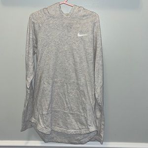 Nike long sleeve hooded shirt.